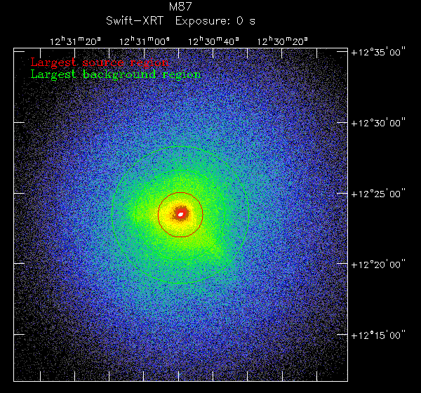 Summed PC image of M87