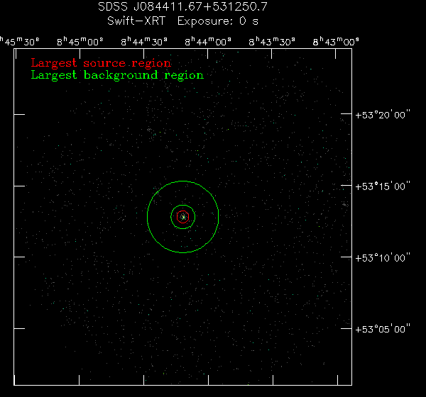 Summed PC image of SDSS J084411.67+531250.7