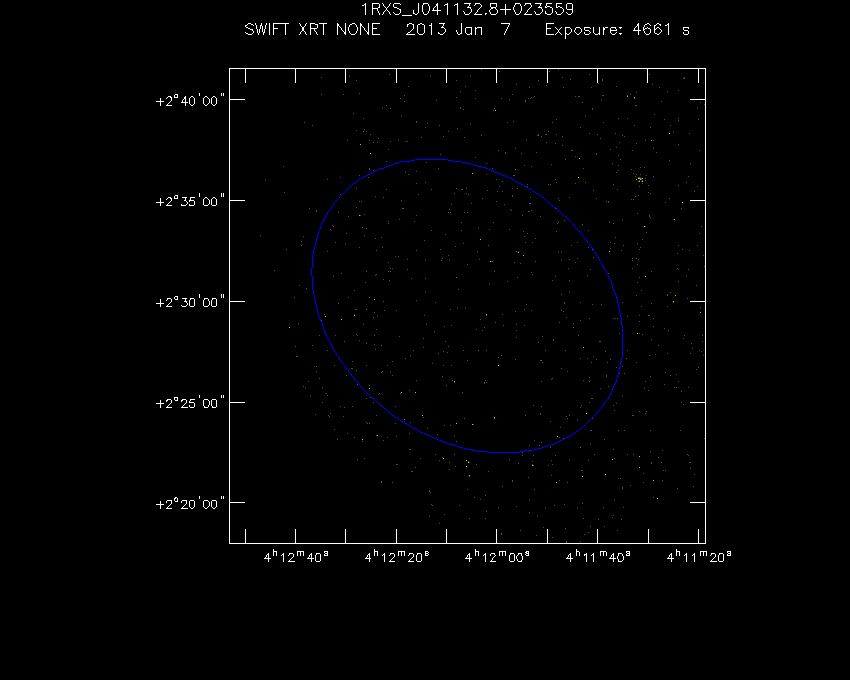 Swift-XRT image of the field for 3FGL J0412.0+0229
