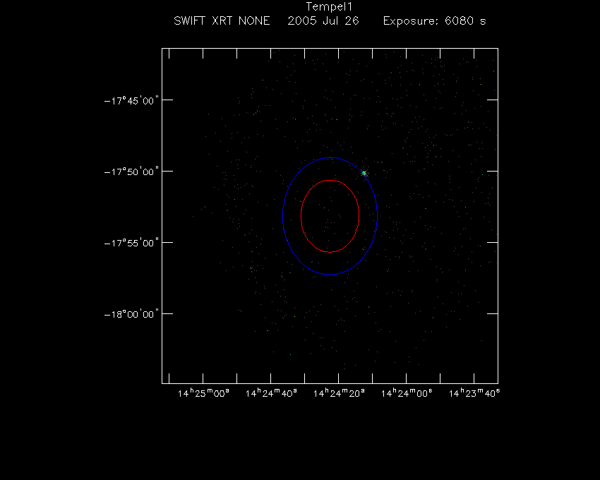 Swift-XRT image of the field for 3FGL J1424.3-1753