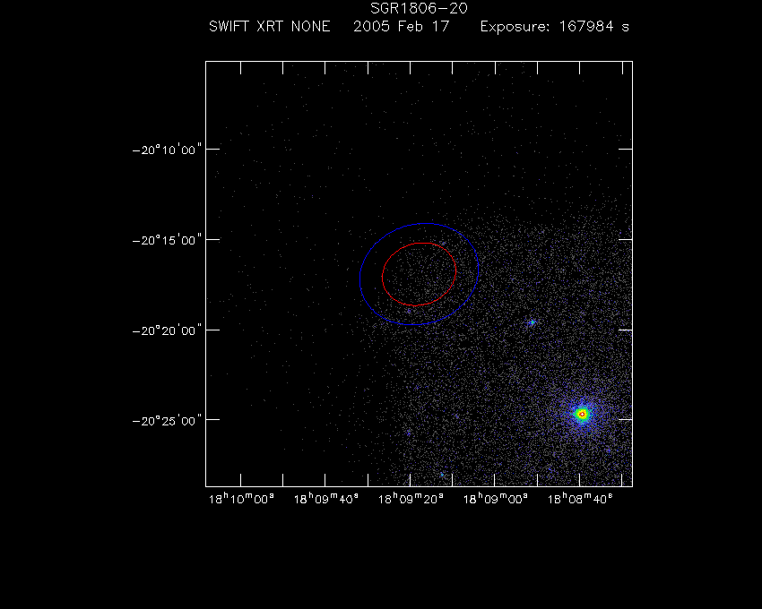 Swift-XRT image of the field for 3FGL J1809.2-2016c
